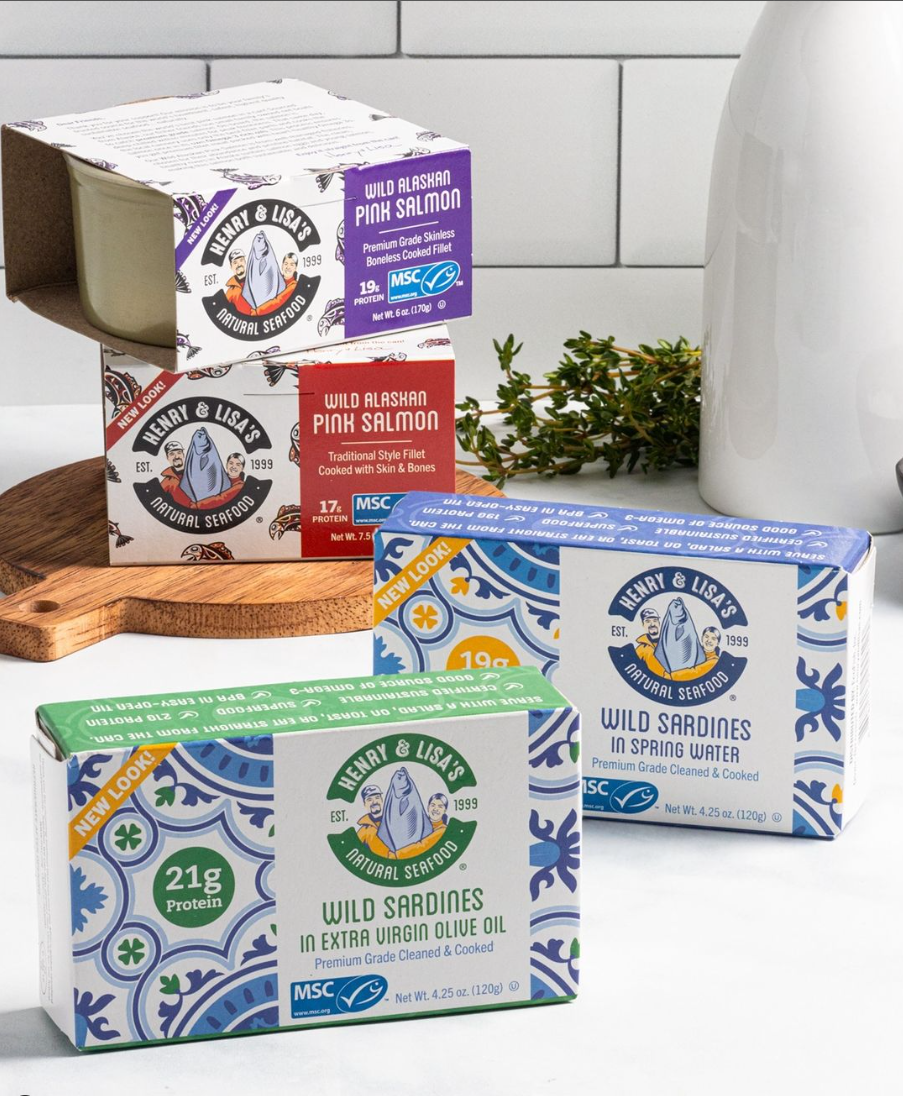 WILD SARDINES IN SPRING WATER