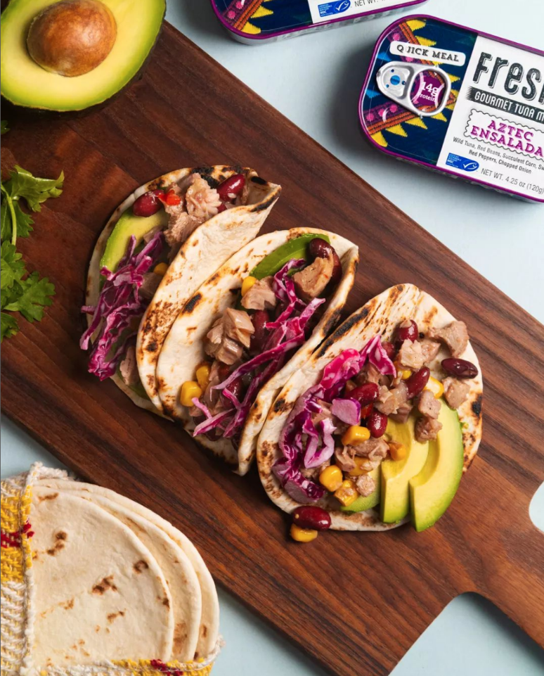 Aztec Ensalada tacos