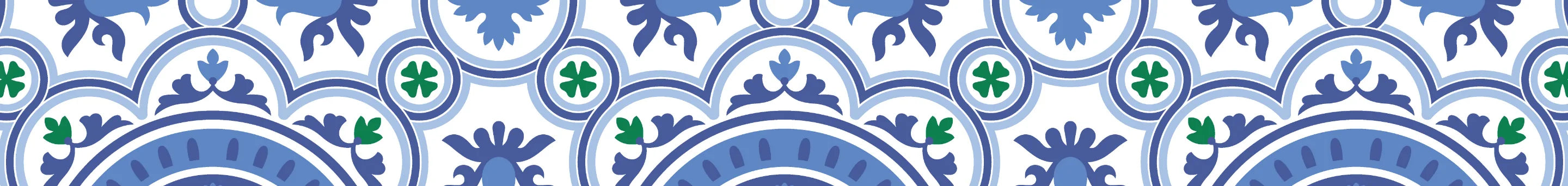 Blue azulejo tile subscription banner (optimized WebP)